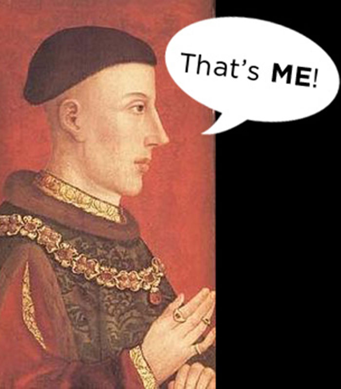 Henry V - That's Me Cartoon