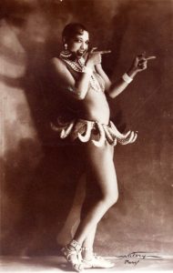 Josephine Baker in Banana Skirt from the Folies Bergère production "Un Vent de Folie."